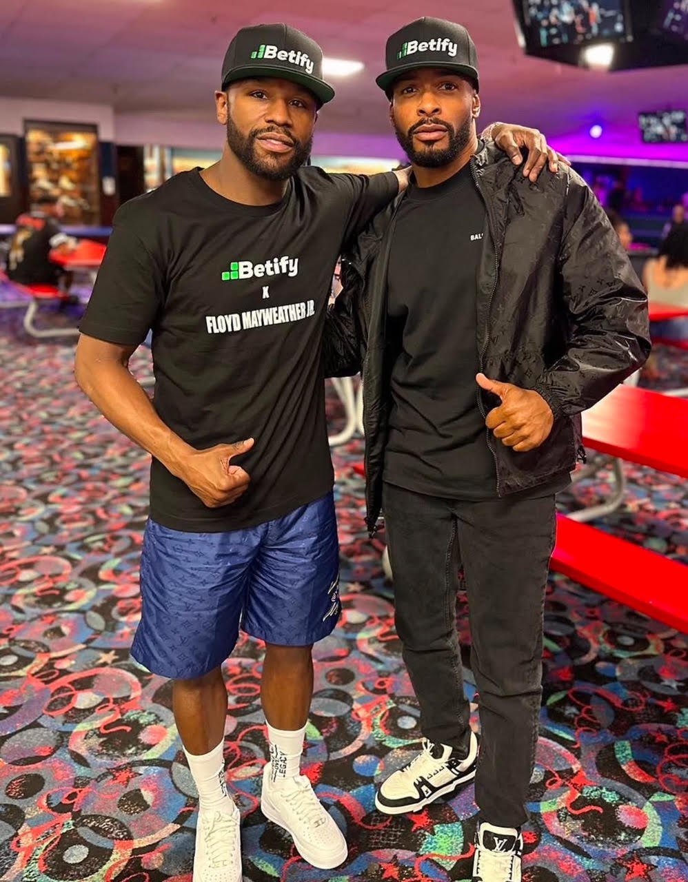 Betify ambassador partnership with Floyd Mayweather