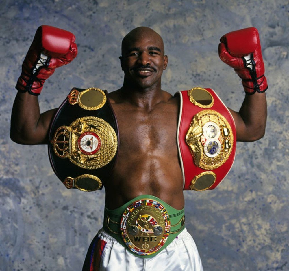 Evander Holyfield television appearance
